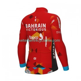 Homme Maillot vélo Manches Longues 2022 Team Bahrain Victorious N001